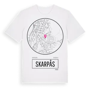 Skarpås t-shirt – ekologisk bomull t-shirt från Pinshirt