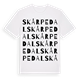 Skårpedal ordlek t-shirt