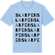 Blue Soul t-shirt med Skarpen ordlek t-shirt