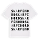 Skarpenord ordlek t-shirt