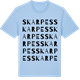 Blue Soul t-shirt med Skarpes ordlek t-shirt