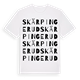 Skärpingerud ordlek t-shirt