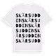 Skärsudden ordlek t-shirt