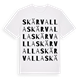 Skärvalla ordlek t-shirt