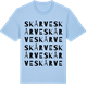 Blue Soul t-shirt med Skårve ordlek t-shirt