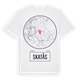 White t-shirt med Skatås t-shirt