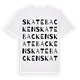 Skatebacken ordlek t-shirt