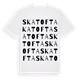 Skatofta ordlek t-shirt
