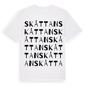 Skåttan ordlek t-shirt – ekologisk bomull t-shirt från Pinshirt