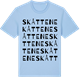 Blue Soul t-shirt med Skåttene ordlek t-shirt