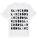 Skaveröd ordlek t-shirt