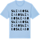 Blue Soul t-shirt med Skeabo ordlek t-shirt
