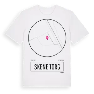 Skene Torg t-shirt – ekologisk bomull t-shirt från Pinshirt