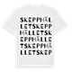 Skepphället ordlek t-shirt