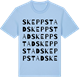Blue Soul t-shirt med Skeppstad ordlek t-shirt