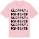 Pink Cotton t-shirt med Skeppstadsholmen ordlek t-shirt