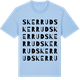 Blue Soul t-shirt med Skerrud ordlek t-shirt