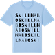 Blue Soul t-shirt med Skillnabo ordlek t-shirt
