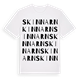 Skinnarn ordlek t-shirt