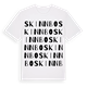 Skinnbo ordlek t-shirt