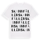 Skinnfällen ordlek t-shirt