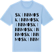 Blue Soul t-shirt med Skinnmo ordlek t-shirt
