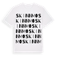 Skinnmo ordlek t-shirt