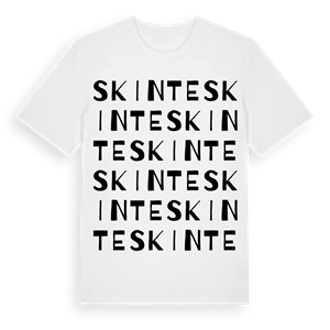 Skinte ordlek t-shirt – ekologisk bomull t-shirt från Pinshirt