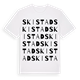 Skistad ordlek t-shirt
