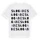 Skogane ordlek t-shirt