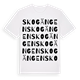 Skogängen ordlek t-shirt