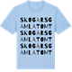 Blue Soul t-shirt med Skogars gamla tomt ordlek t-shirt
