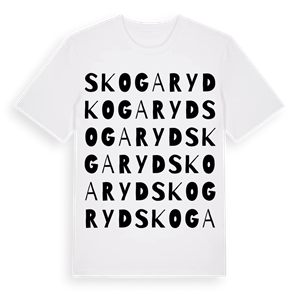 Skogaryd ordlek t-shirt – ekologisk bomull t-shirt från Pinshirt