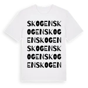 Skogen ordlek t-shirt – ekologisk bomull t-shirt från Pinshirt