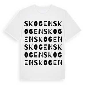 Skogen ordlek t-shirt – ekologisk bomull t-shirt från PinShirt