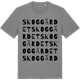 Mid Heather Gray t-shirt med Skoggärdet ordlek t-shirt