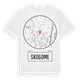 White t-shirt med Skogome t-shirt