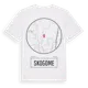 White t-shirt med Skogome t-shirt