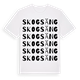 Skogsäng ordlek t-shirt