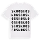 Skogsbo ordlek t-shirt