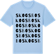 Blue Soul t-shirt med Skogsbo ordlek t-shirt