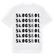Skogsbol ordlek t-shirt