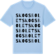 Blue Soul t-shirt med Skogsbolet ordlek t-shirt