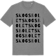 Mid Heather Gray t-shirt med Skogsbolet ordlek t-shirt
