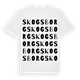 Skogsborg ordlek t-shirt