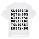 Skogsgärdet ordlek t-shirt