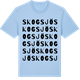 Blue Soul t-shirt med Skogsjö ordlek t-shirt