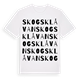 Skogsklåvan ordlek t-shirt