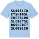 Blue Soul t-shirt med Skogsledet ordlek t-shirt