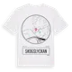 White t-shirt med Skogslyckan t-shirt